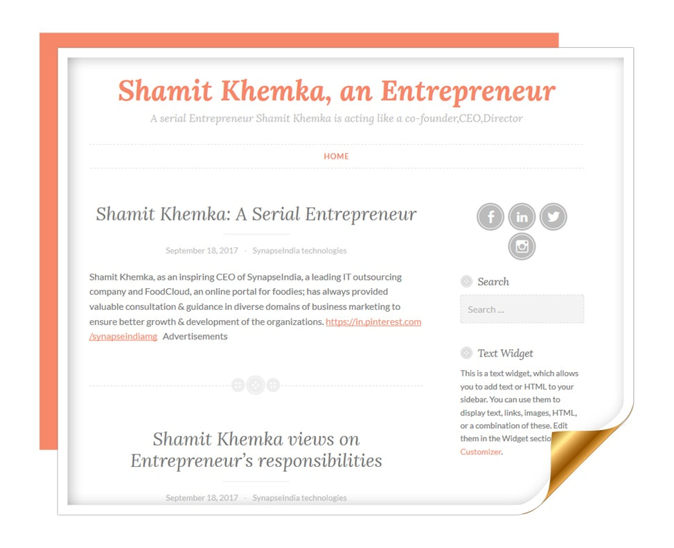 shamit Khemka entrepreneur.wordpress